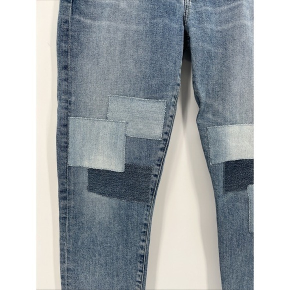 Citizens Of Humanity Patchwork Jeans Women's 28 Emerson Slim Boyfriend - Picture 2 of 12